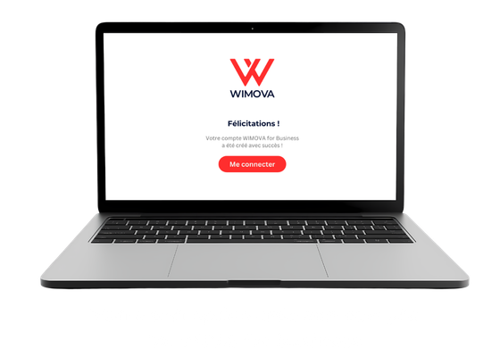Création de compte entreprise WIMOVA for Business
