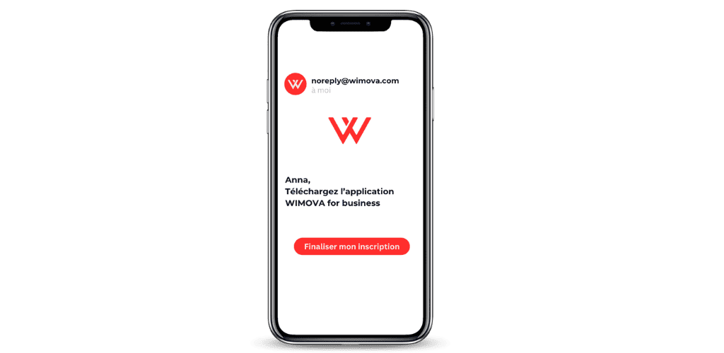 Invitation des collaborateurs WIMOVA for Business
